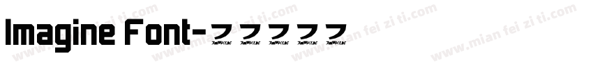 Imagine Font字体转换